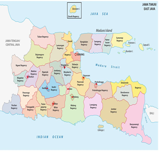 Peta Jawa Timur