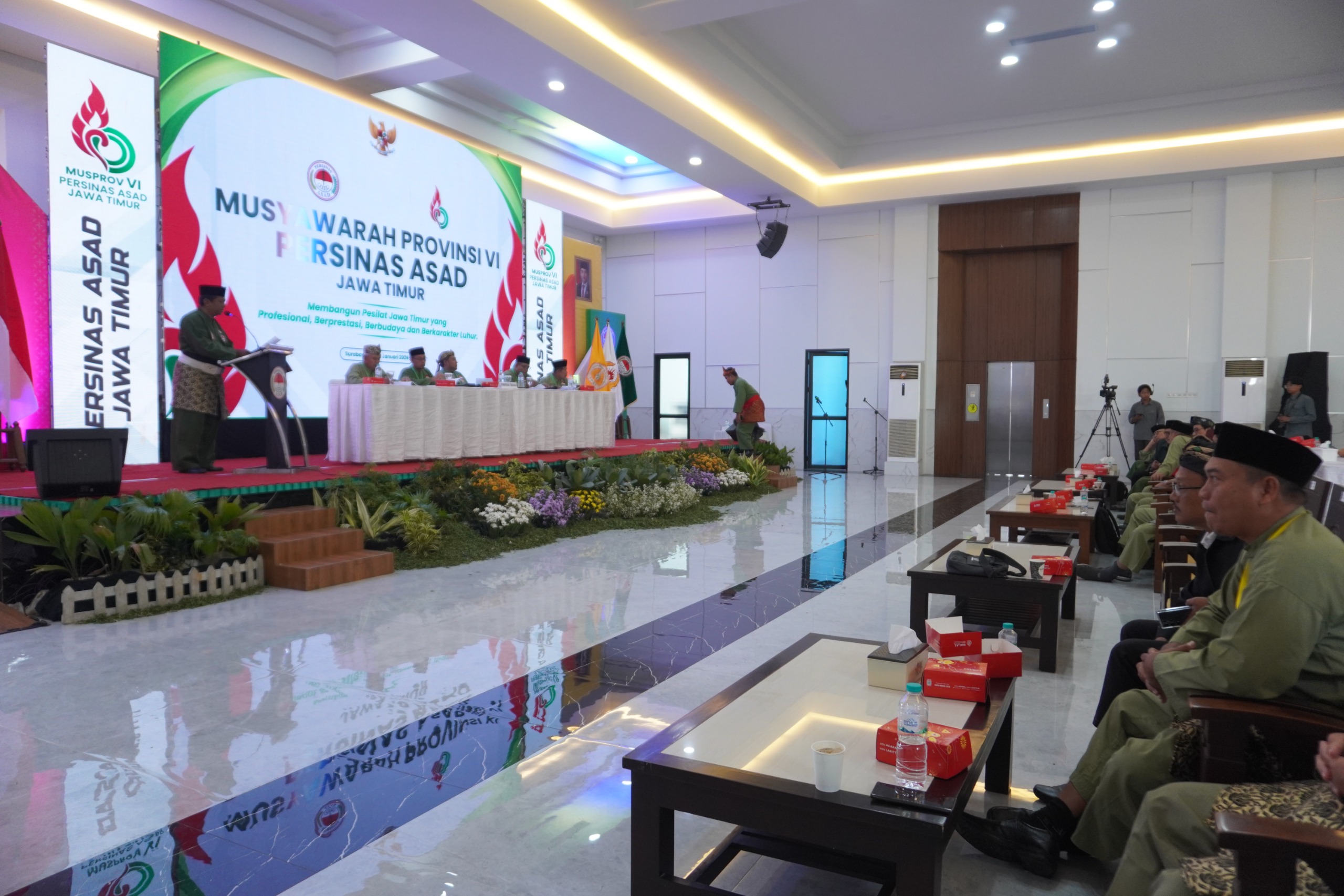 Musprov VI PERSINAS ASAD Jatim, Padukan Tradisi dan Teknologi Pembinaan Pesilat